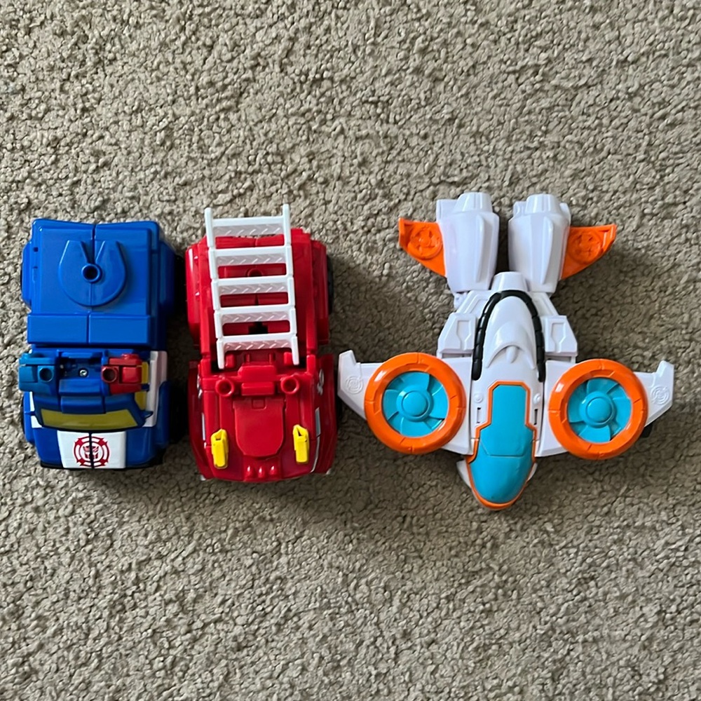 Transformers Rescue Bots - set of 3